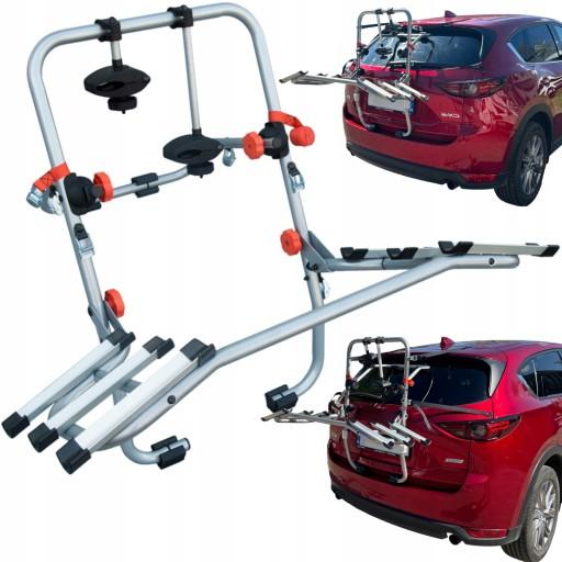 A bicycle rack for the advans tailgate for 3 bikes