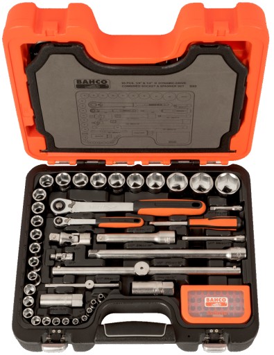 Набор торцевых ключей Bahco Bit 3/8+1/4 S95