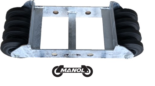 Очень легкая тележка для коробки рулон под обрыв колеса 1200 кг Рулонкаталог-1