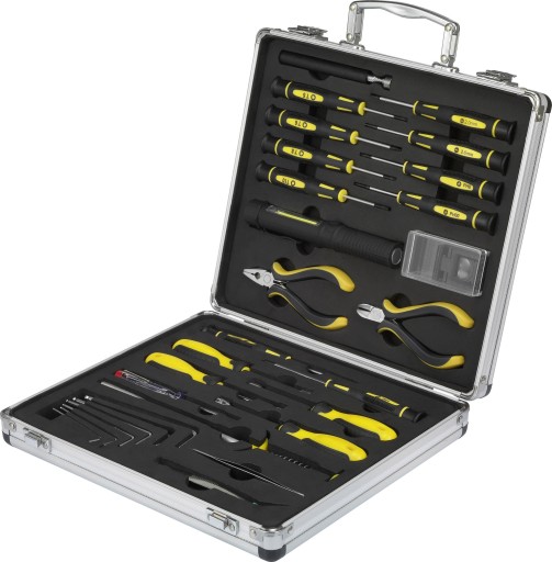 Набір інструментів для електроніки та механіки Basetech із 30 предметів