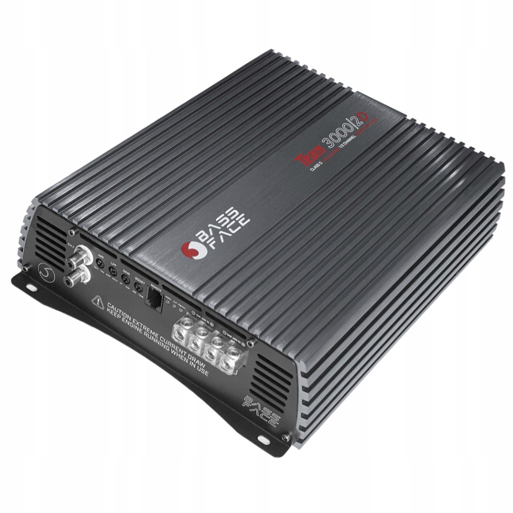 Bassface Team3000 / 2D усилитель 2 канала 3000 Вт