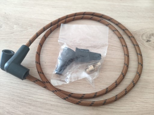 0119 - Хлопковый провод высокого напряжения для свечи трубки