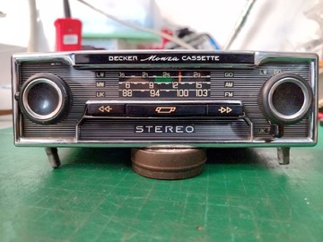 Becker Monza Cassete Stereo красива магнітола Mercedes