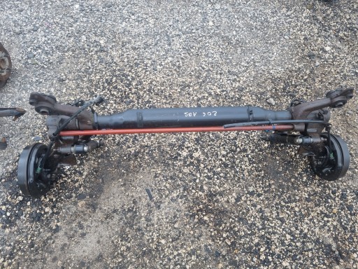 Пежо 206 задня балка, абс барабани