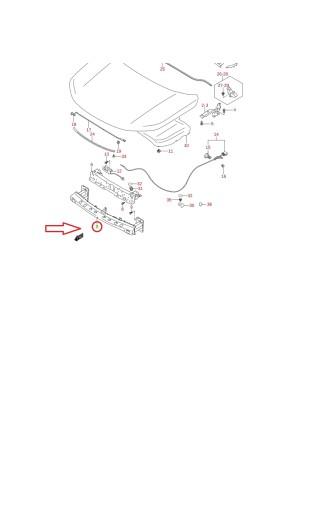 58270-54P00-000 - Балка переднього бампера Suzuki Vitara 2014