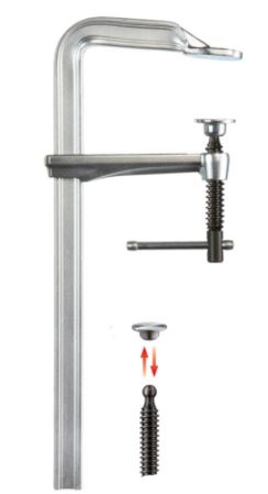 Bessey GZ30K винтовой зажим стальной слесарный