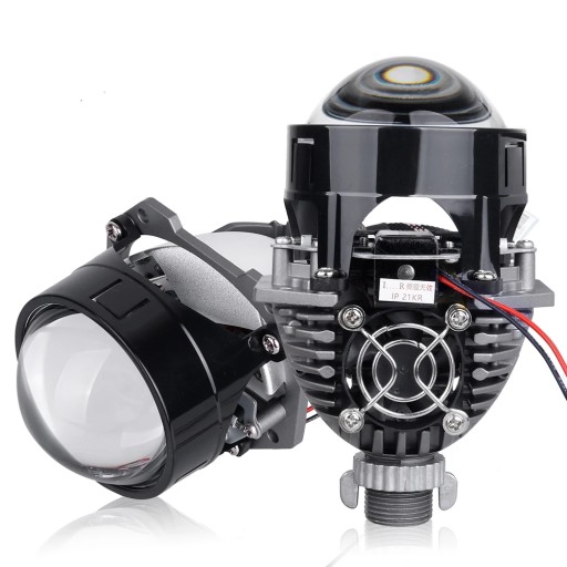 Без Кожухів Angel Eyes BI LED лінзи Halo Lights