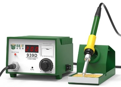 Бессвинцовые паяльные станции с цифровым дисплеем