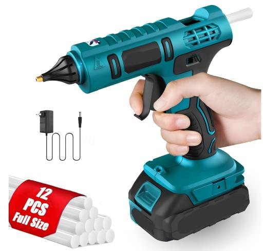 Беспроводной термопистолет с аккумулятором 2,0 Ач и зарядным устройством.