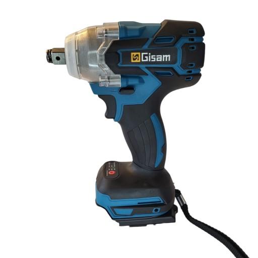 Безщітковий УДАРНИЙ ГАЙКОВИЙ КЛЮЧ 2в1 Акумуляторна акумуляторна машина для збивання 18 В