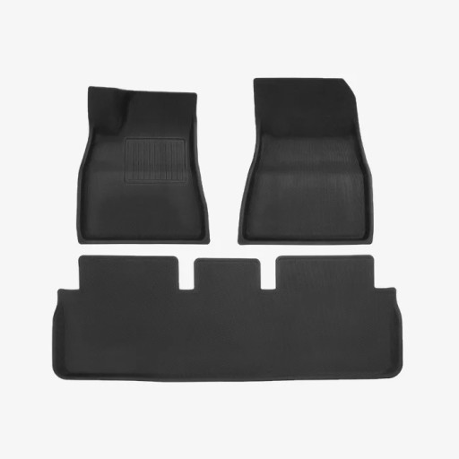 Нескользящие коврики без запаха для Tesla Model 3 Highland - ПРЕМИУМ!