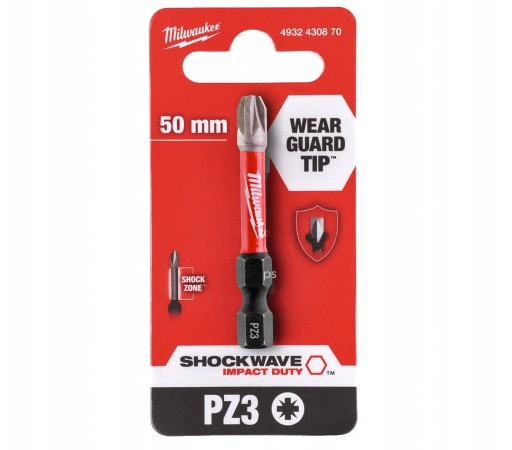 Насадка ударна Pz3x50мм 1 шт. Impact Duty Milwaukee 4932430870