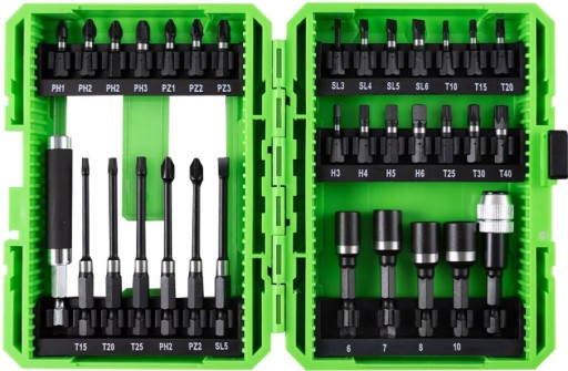 Біти, 32 шт., змішані, ударні JBM