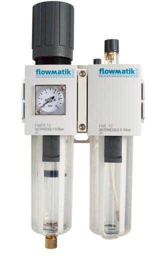 Блок FR+L G1/2, 1,5-9 бар, 5 мкм FMB12