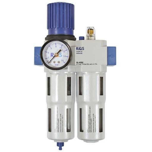 Блок підготовки повітря редуктор осушувач RQS OU-1/2-MIDI 5um 1/2