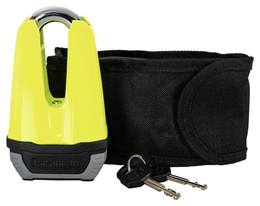 Замок мотоцикла для мотоцикла скутера з сигналізацією Hartman U-Lock