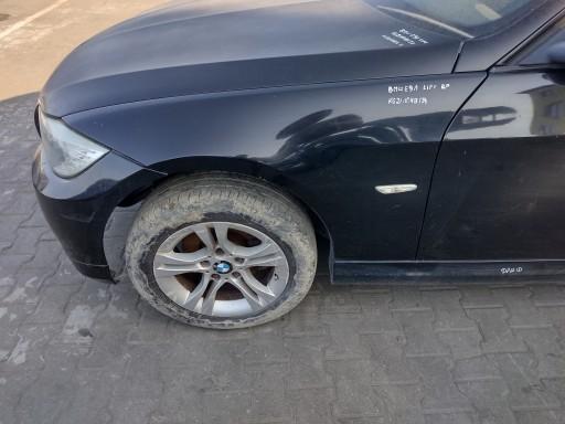 BMW 3 E90 E91 Lift Błotnik Przód Przedni Lewy Ładny - Левое переднее крыло BMW E91 лифт k: 668/9 Schwarz 2