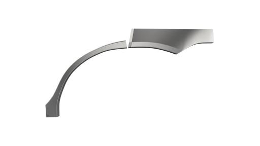 02.HD0HRVXXXX.5SV.0.00.RL/2336 - Бризковики задні (L+R) для Honda HR-V 98-05, 1.2 мм оцинкований, 5-дверний позашляховик