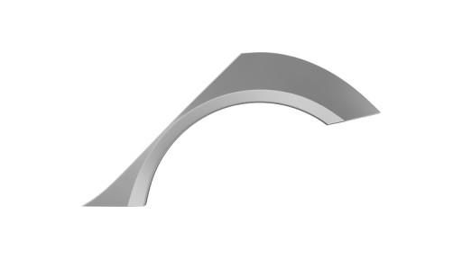 02.KA0RIOXXX3.4SD.0.00.RL/3586 - Комплект задних крыльев (левое+правое) на Kia Rio III 11-17, оцинковка 1,2 мм, седан