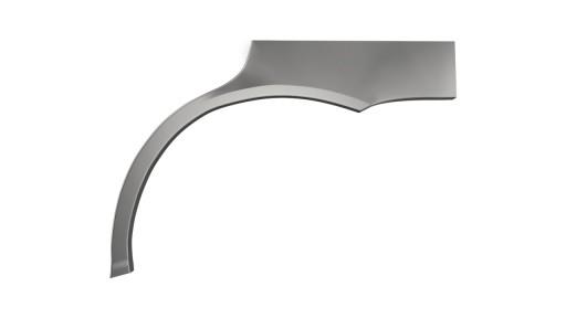 02.HDCVICXXX6.4SD.0.00.RL/1397 - Підкрилки задні (ліві+праві) для Honda Civic VI 95-01, оцинковані 1.2 мм, седан