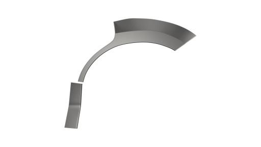 02.FDESCPXXX2.ALL.0.00.RL/29499 - Бризковики задні (лівий+правий) для Mercury Mariner II 07-11, оцинкований 1,2 мм