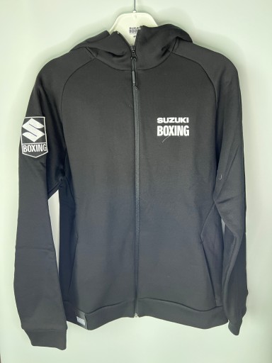 SUZUKI Боксёрская толстовка на молнии с капюшоном, размер. XXL
