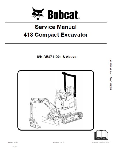 6986853 (10-10) - BobCat Service Repair Manual 418