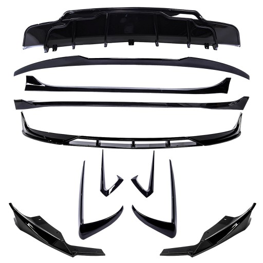 Спортивный обвес, комплект накладок на бампер для TESLA MODEL 3 (5YJ3) 2018 -