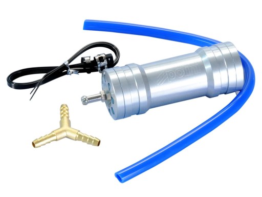 173.0017 - Бутылка-бустер Polini алюминий матовый