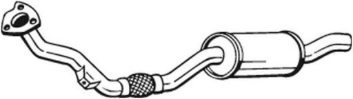 Босал 233-073 Глушитель