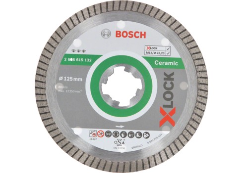 Bosch 125 мм алмазний диск X-LOCK gres