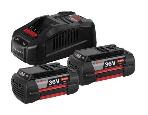 Акумулятор Bosch 2x GBA 36V 6.0Ah + GAL 3680 CV Professional + зарядний пристрій