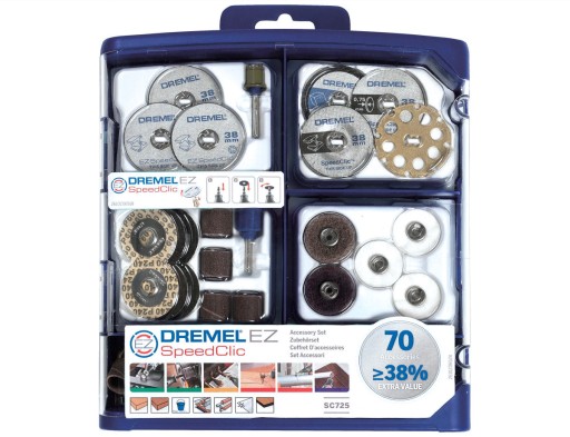 Універсальний набір Bosch Dremel Ez SpeedClic SC725