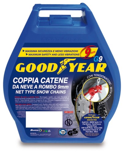 Bottari Goodyear 77910 ''G9'', ланцюжки 9 мм