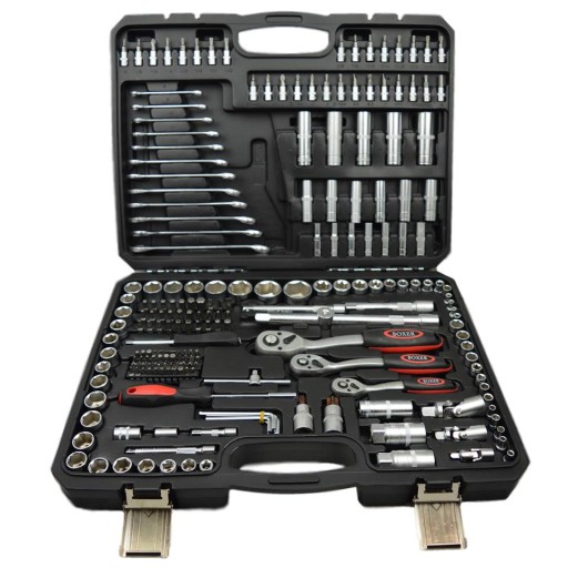 Набір інструментів Boxer 216 предметів. BX-009S