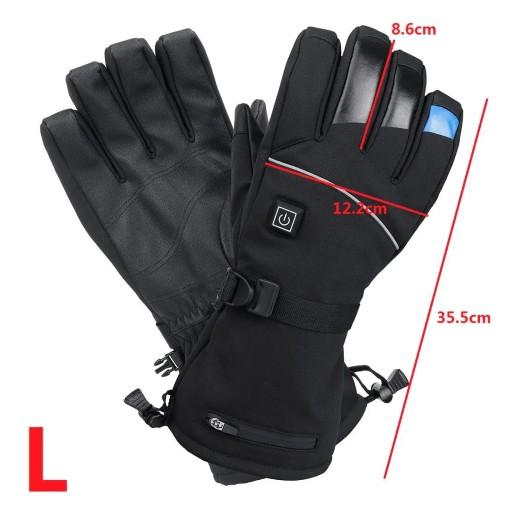 Мотоциклетные перчатки с подогревом без батареек Style 3