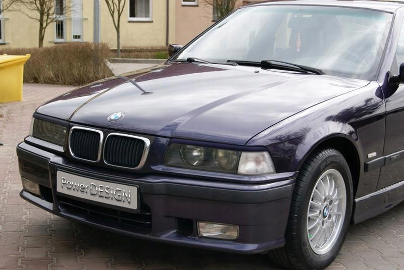 Накладки на передние фары BMW 3 E36 Tuning