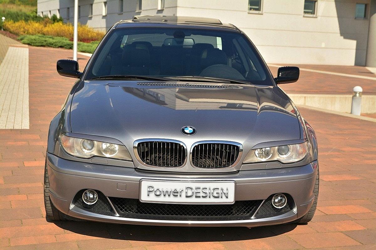 Брови оптическая тюнинг BMW E46 купе