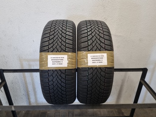 Bridgestone Blizzak LM005 205 55 16 91H ПАРА ШИН DOT.2820R