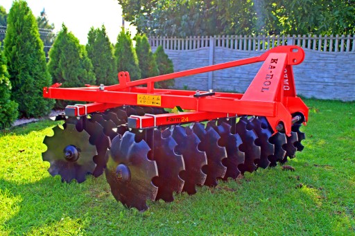 2,7m - Дискова борона 2,7 м V дискова борона ріжучі пластини товста рама Затискач для валу