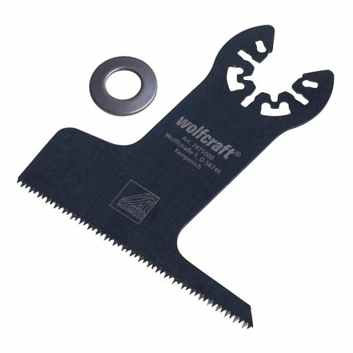 Криве різання пильного полотна. HCS 78 мм Wolfcraft - 1 шт.