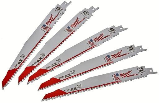 Пильний диск AX по дереву 230мм 5TPI 5шт MILWAUKEE