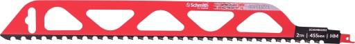 Полотно сабельной пилы HM/TC 455 мм 2TPI 2