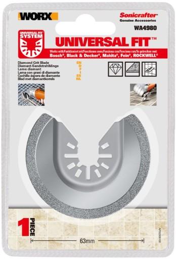 Полотно мультитулу 63 мм для кераміки WORX WA4980