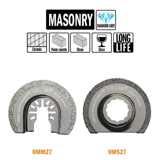 Осциллирующее пильное полотно CMT OMM27