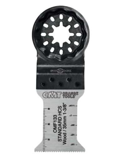 Полотно занурювальної пилки WOOD HCS 35x50мм Starlock 5 шт. CMT