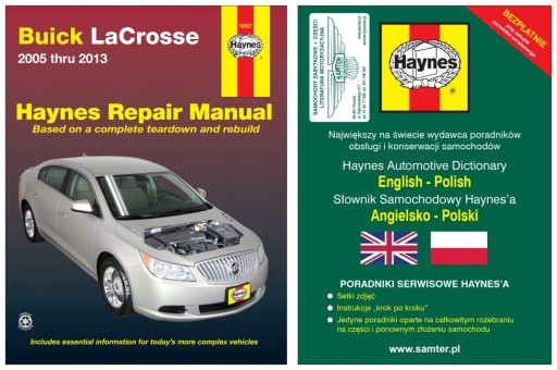 Buick LaCrosse (2005-2013) Haynes керівництво по ремонту + БЕЗКОШТОВНО 24 години