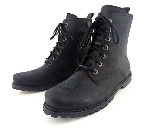 REBELHORN NOMAD винтажные черные туфли