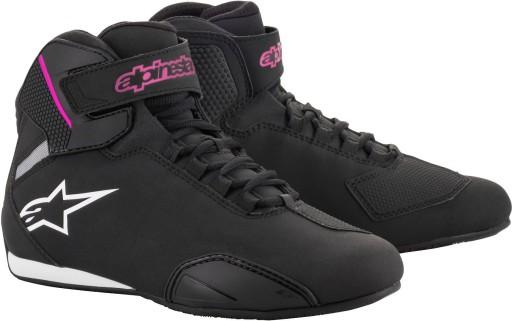 Моточеревики Alpinestars Stella Sektor 38 розмір чорно-рожеві