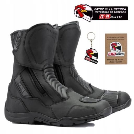 Моточеревики SECA COMET BLACK, чорні, БЕЗКОШТОВНО